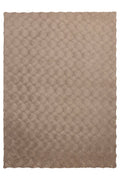 Vloerkleed Diamond Cut 800 taupe – machinegeweven en zacht - Lalee.Avenue