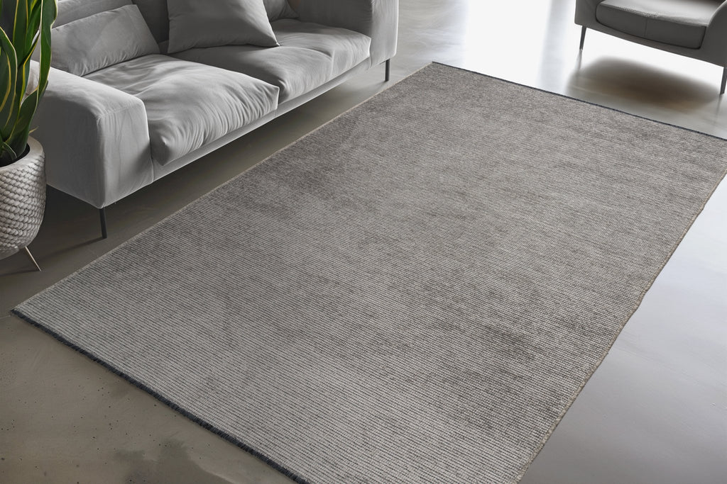 Vloerkleed En Vogue zilver – machinegeweven en zacht - Lalee.Avenue