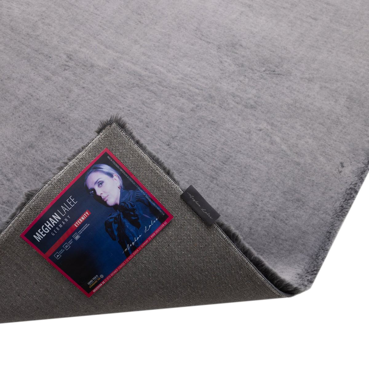 Vloerkleed Eternity carbon grijs – machinegeweven en zacht - Lalee.Avenue