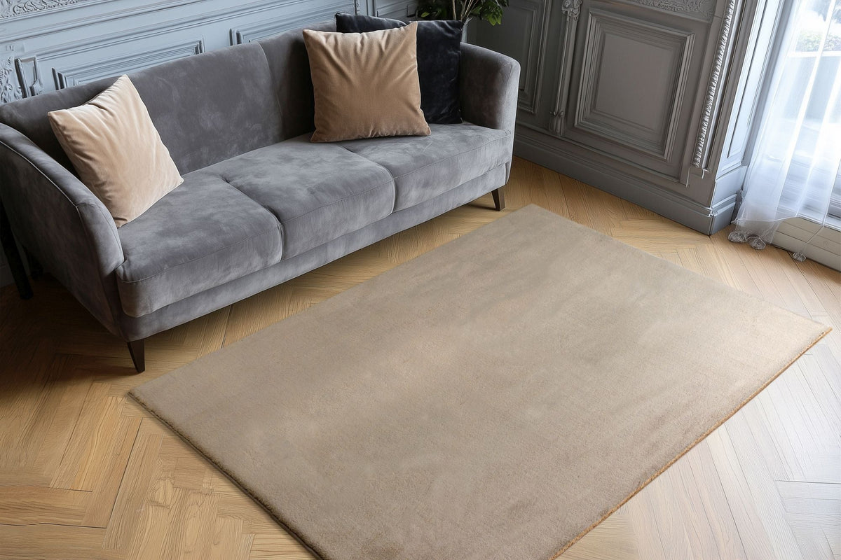 Vloerkleed Infinity 200 crème – machinegeweven en zacht - Lalee.Avenue