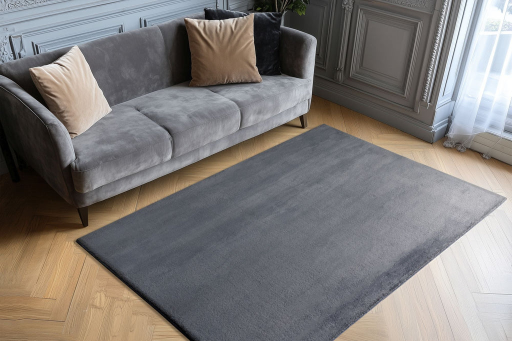 Vloerkleed Infinity 200 grijs – machinegeweven en zacht - Lalee.Avenue