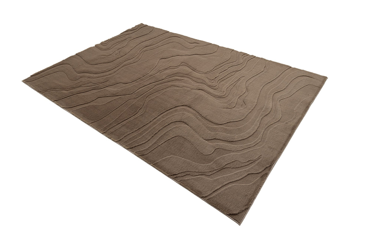 Vloerkleed Interstellar 500 taupe – machinegeweven en zacht - Lalee.Avenue