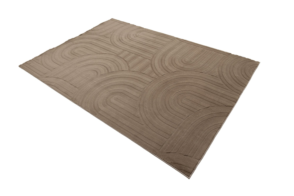 Vloerkleed Interstellar 501 taupe – machinegeweven en zacht - Lalee.Avenue