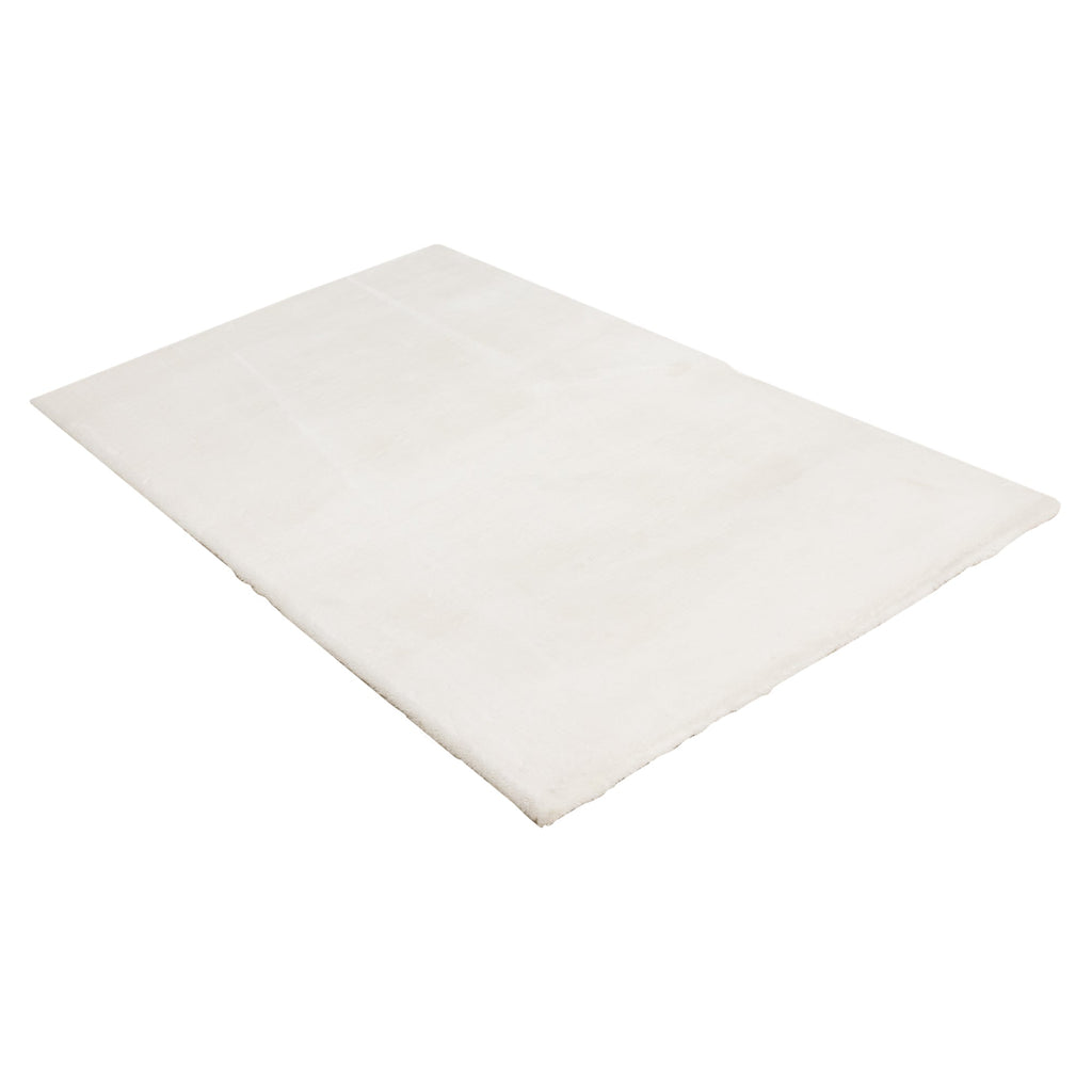 Vloerkleed Milestone crème – machinegeweven en zacht - Lalee.Avenue