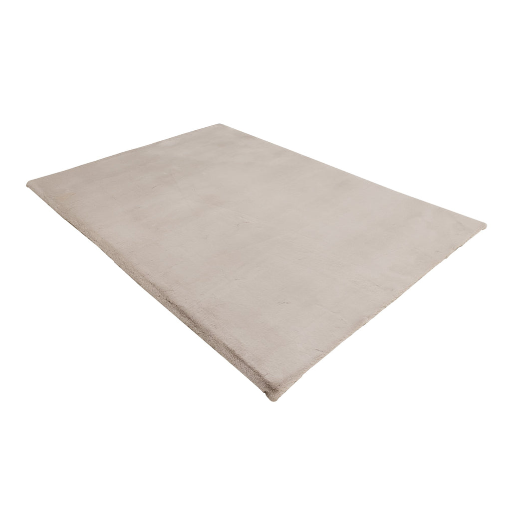 Vloerkleed Milestone taupe – machinegeweven en zacht - Lalee.Avenue