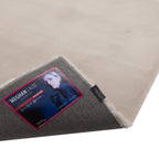 Vloerkleed Milestone taupe – machinegeweven en zacht - Lalee.Avenue