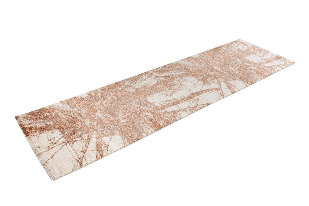 Vloerkleed My Bologna 460 terracotta loper – machinegeweven en zacht - Lalee.Avenue