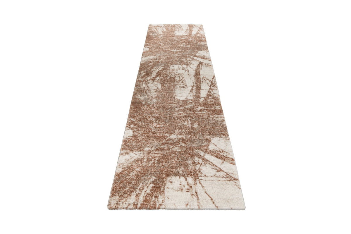Vloerkleed My Bologna 460 terracotta loper – machinegeweven en zacht - Lalee.Avenue