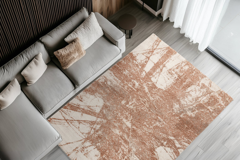 Vloerkleed My Bologna 460 terracotta – machinegeweven en zacht - Lalee.Avenue