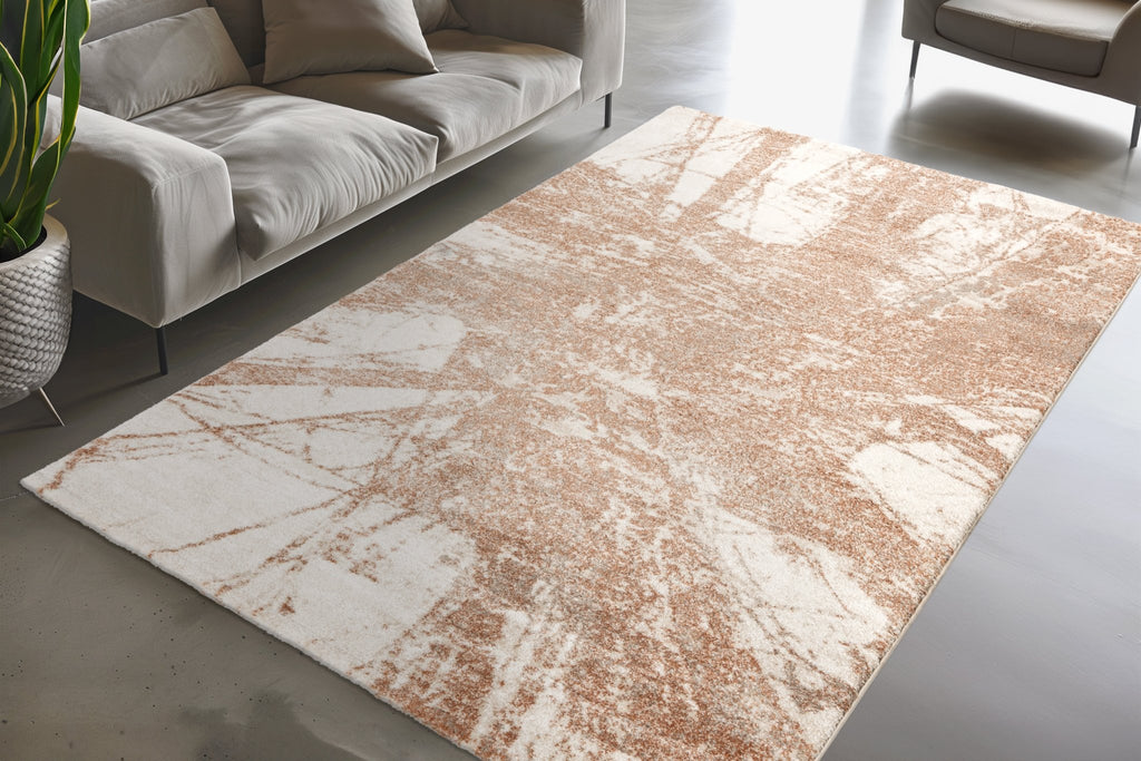 Vloerkleed My Bologna 460 terracotta – machinegeweven en zacht - Lalee.Avenue