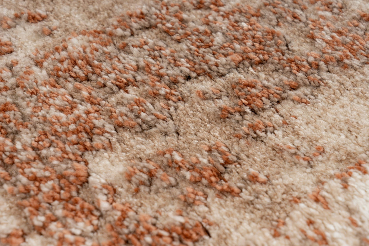 Vloerkleed My Bologna 460 terracotta – machinegeweven en zacht - Lalee.Avenue