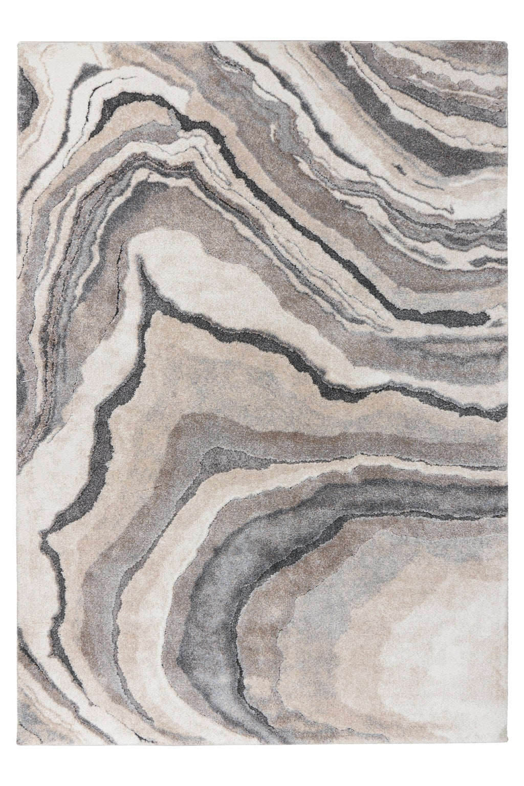 Vloerkleed My Bologna 461 grijs loper – polypropyleen & polyester - Lalee.Avenue