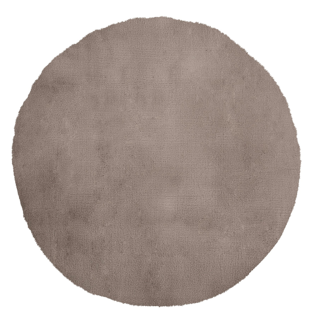 Vloerkleed My Cha Cha Rond taupe – handgetuft en zacht - Lalee.Avenue