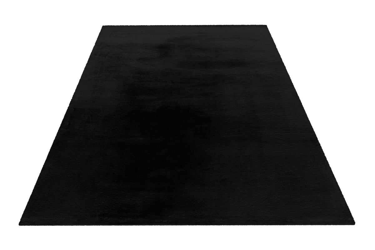 Vloerkleed My Cha Cha zwart – handgetuft en zacht - Lalee.Avenue
