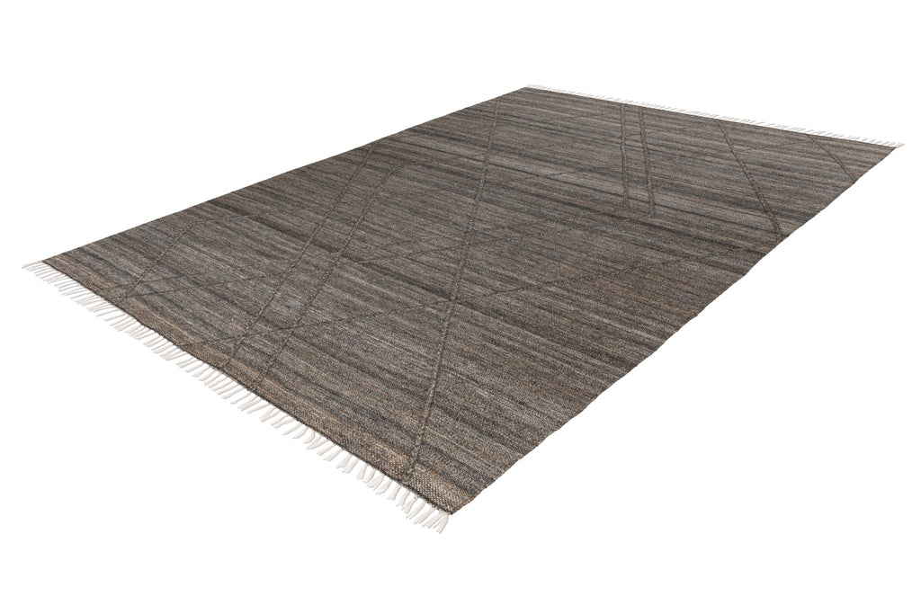 Vloerkleed My Dakar 365 antraciet – handgeweven en stijlvol - Lalee.Avenue
