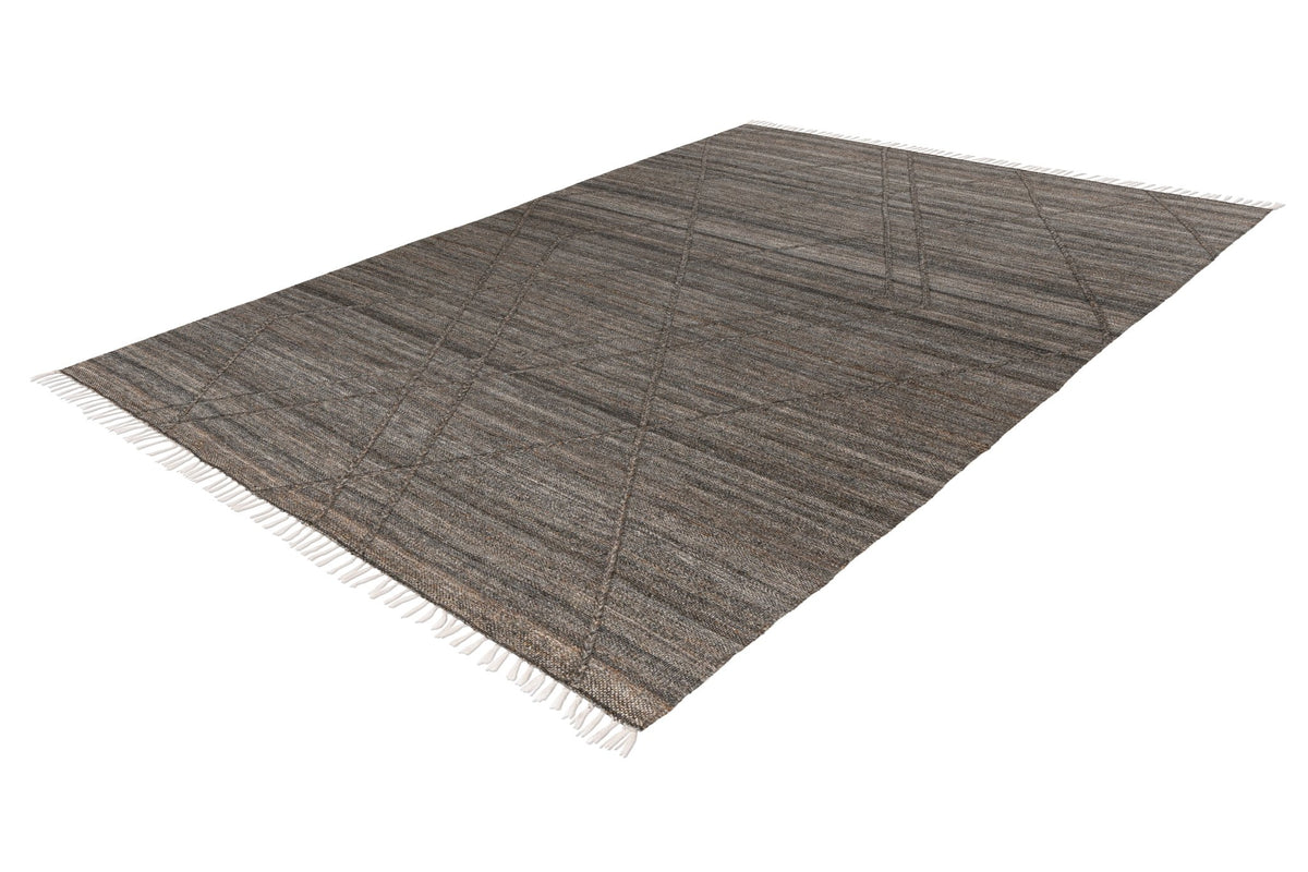 Vloerkleed My Dakar 365 antraciet – handgeweven en stijlvol - Lalee.Avenue