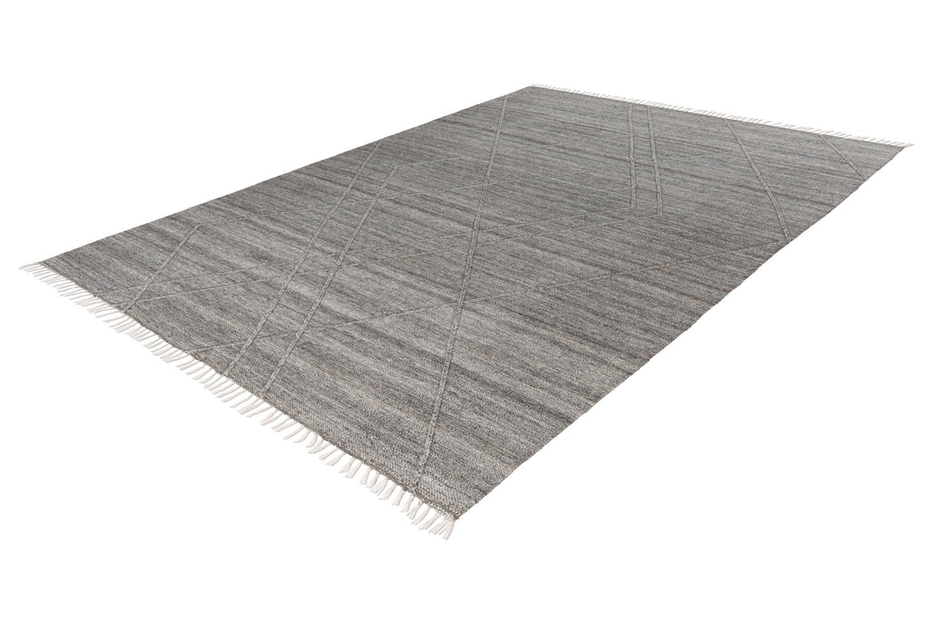 Vloerkleed My Dakar 365 grijs – handgeweven en stijlvol - Lalee.Avenue