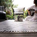 Vloerkleed My Dakar 365 grijs – handgeweven en stijlvol - Lalee.Avenue
