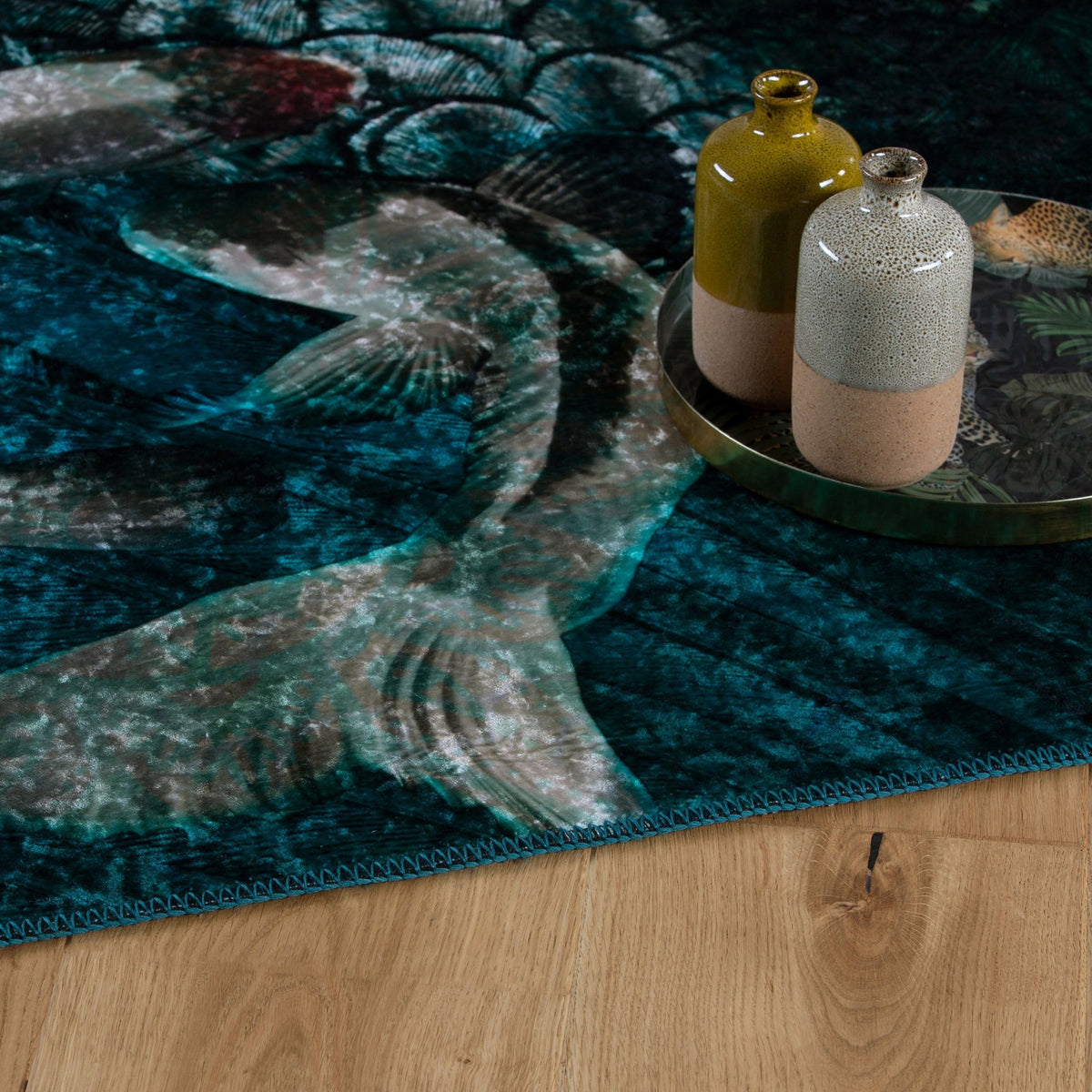 Vloerkleed My Exotic 210 multicolor – jacquard geweven en zacht - Lalee.Avenue