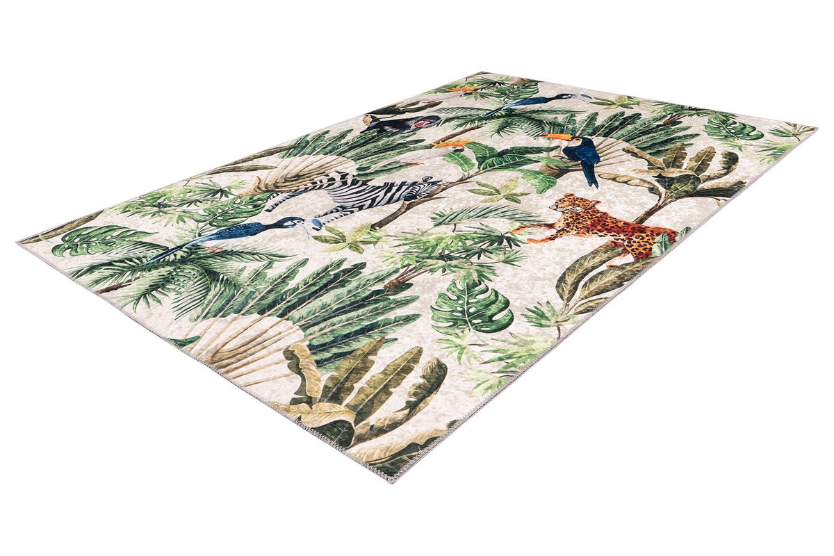 Vloerkleed My Exotic 213 multicolor – jacquard geweven en zacht - Lalee.Avenue