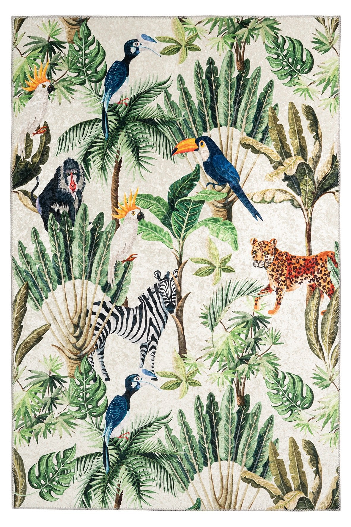 Vloerkleed My Exotic 213 multicolor – jacquard geweven en zacht - Lalee.Avenue