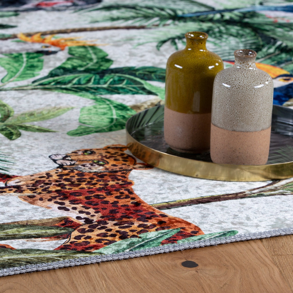 Vloerkleed My Exotic 213 multicolor – jacquard geweven en zacht - Lalee.Avenue