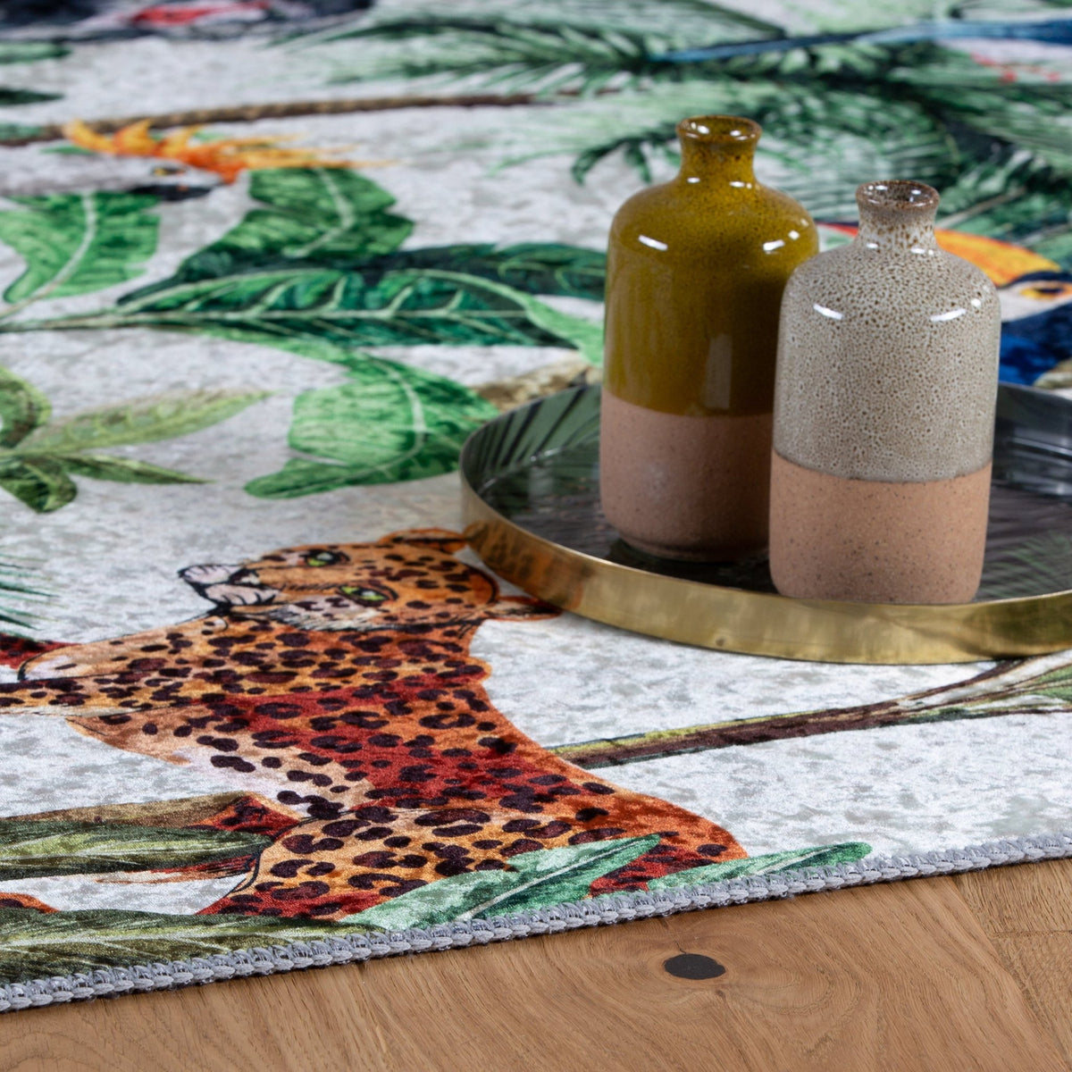 Vloerkleed My Exotic 213 multicolor – jacquard geweven en zacht - Lalee.Avenue