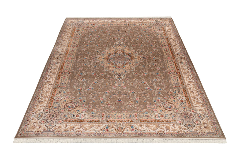 Vloerkleed My Farah Diba 941 walnoot – machinegeweven en zacht - Lalee.Avenue