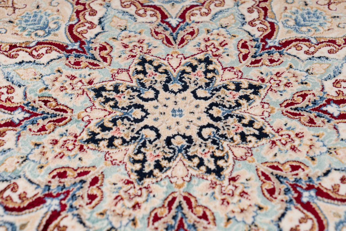 Vloerkleed My Farah Diba 943 blauw – machinegeweven en zacht - Lalee.Avenue