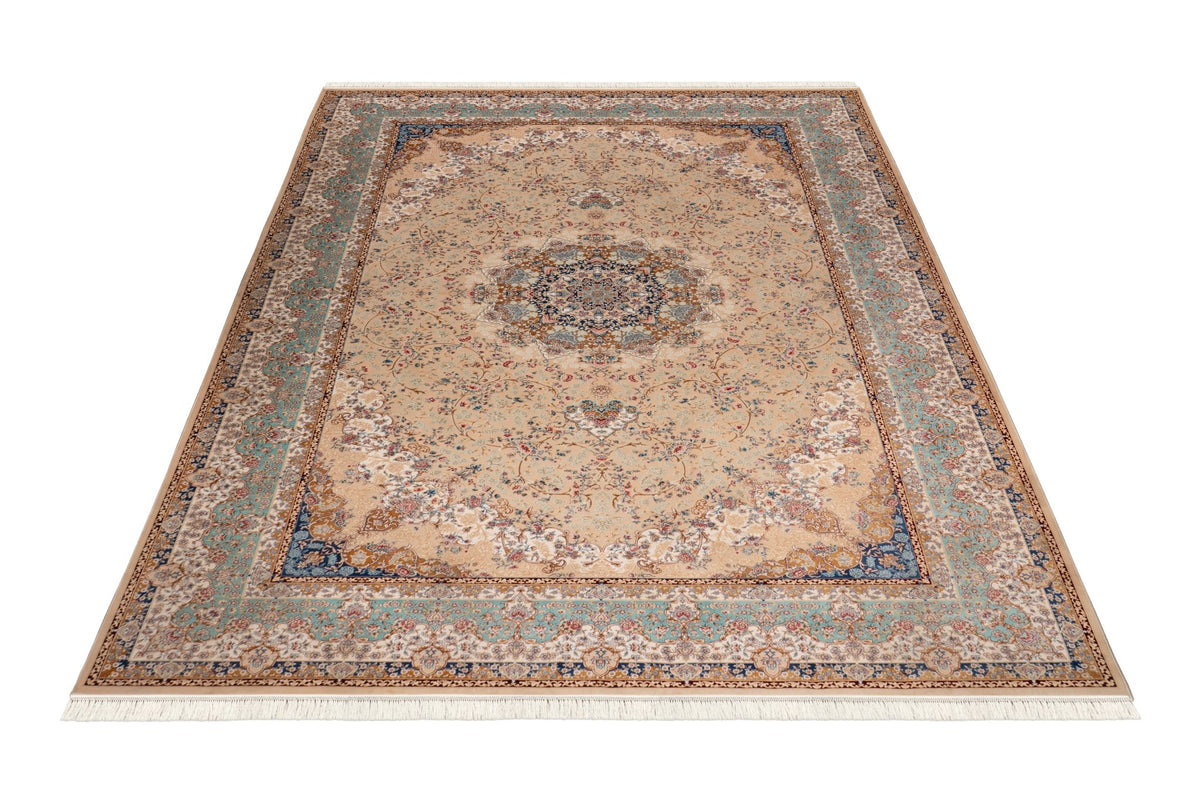 Vloerkleed My Farah Diba 945 beige – machinegeweven en zacht - Lalee.Avenue