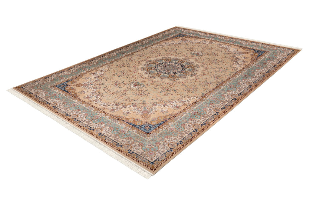 Vloerkleed My Farah Diba 945 beige – machinegeweven en zacht - Lalee.Avenue