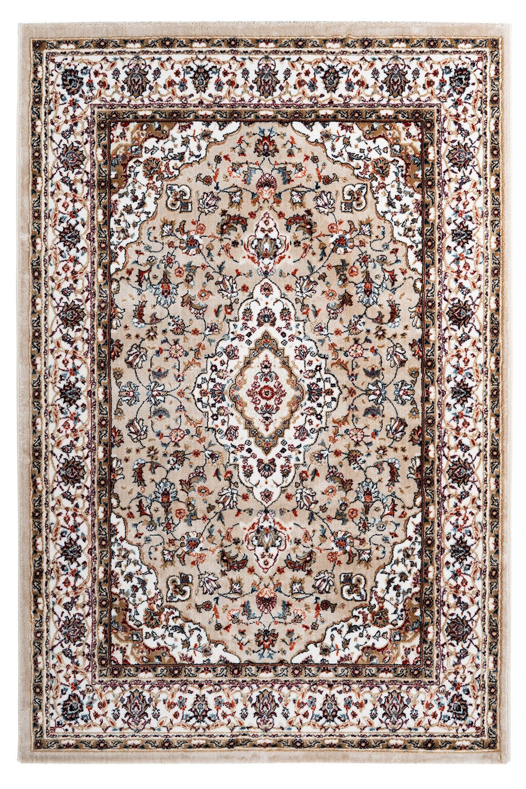 Vloerkleed My Isfahan 740 beige – machinegeweven en zacht - Lalee.Avenue