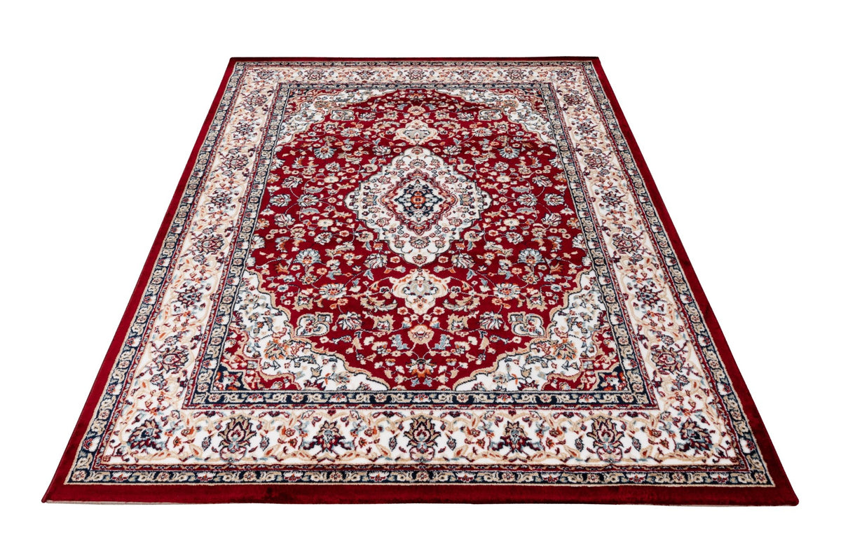 Vloerkleed My Isfahan 740 rood – machinegeweven en zacht - Lalee.Avenue