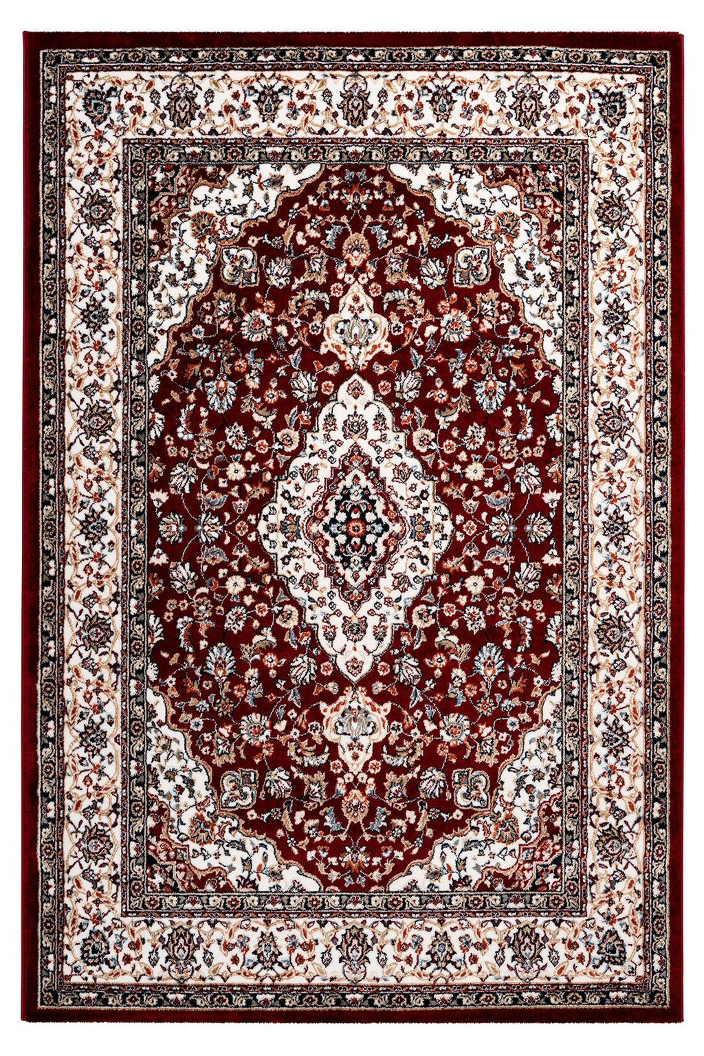 Vloerkleed My Isfahan 740 rood – machinegeweven en zacht - Lalee.Avenue
