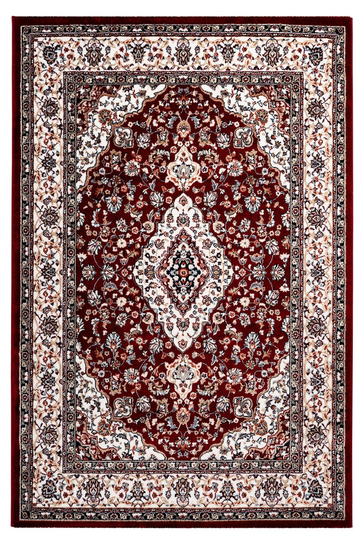 Vloerkleed My Isfahan 740 rood – machinegeweven en zacht - Lalee.Avenue