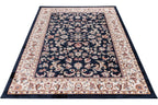Vloerkleed My Isfahan 741 marineblauw – machinegeweven en zacht - Lalee.Avenue