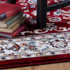 Vloerkleed My Isfahan 741 rood – machinegeweven en zacht - Lalee.Avenue