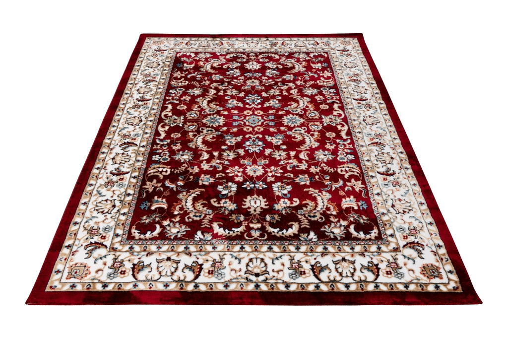 Vloerkleed My Isfahan 741 rood – machinegeweven en zacht - Lalee.Avenue