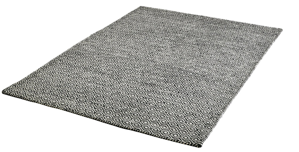 Vloerkleed My Jaipur 334 grafiet – handgeweven en stijlvol - Lalee.Avenue
