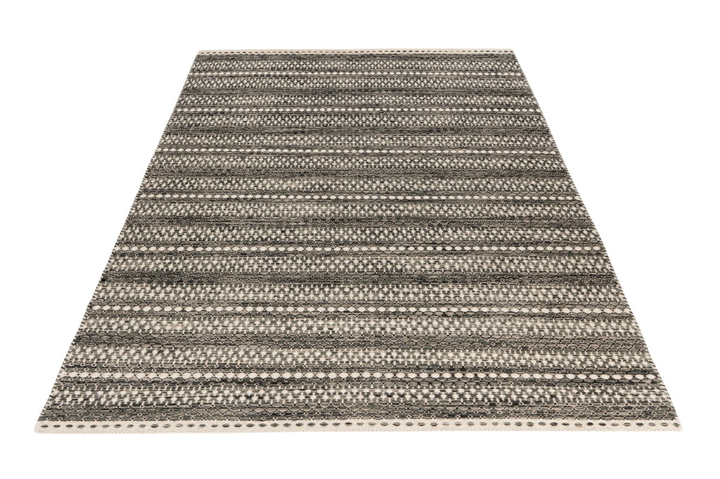 Vloerkleed My Jaipur 335 grijs – handgeweven en stijlvol - Lalee.Avenue