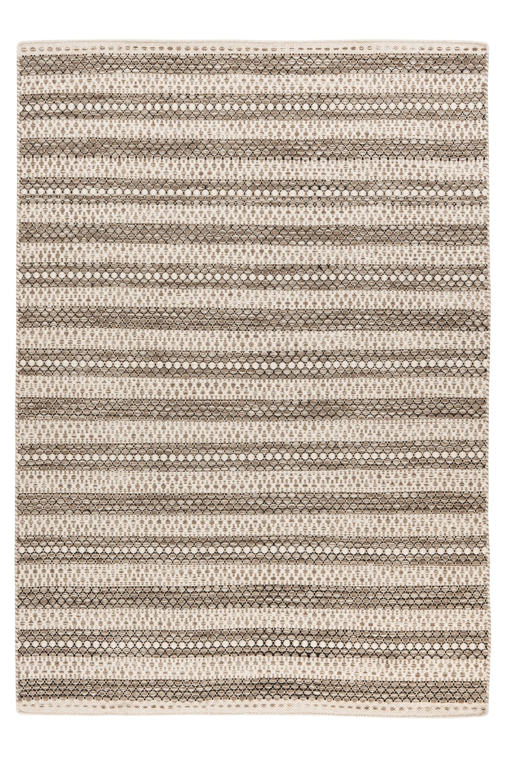 Vloerkleed My Jaipur 335 taupe – handgeweven en stijlvol - Lalee.Avenue