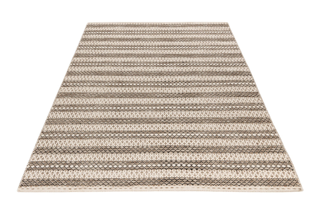 Vloerkleed My Jaipur 335 taupe – handgeweven en stijlvol - Lalee.Avenue