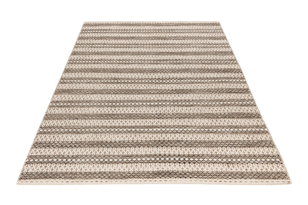 Vloerkleed My Jaipur 335 taupe – handgeweven en stijlvol - Lalee.Avenue