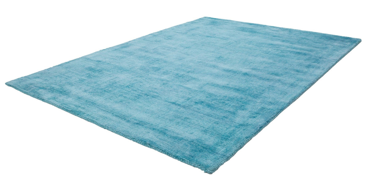 Vloerkleed My Maori 220 turquoise – handgeweven en zacht - Lalee.Avenue