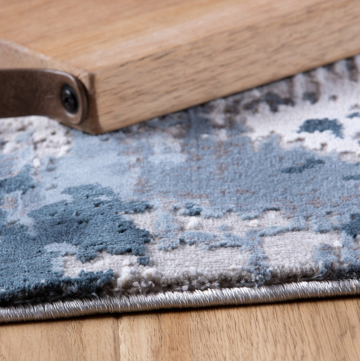 Vloerkleed My Opal 912 blauw – machinegeweven en zacht - Lalee.Avenue
