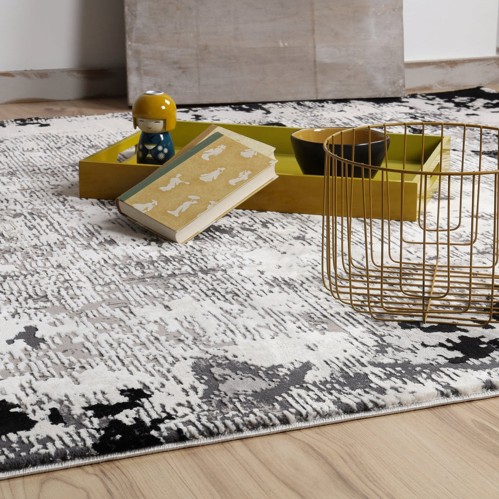 Vloerkleed My Opal 912 grijs – machinegeweven en zacht - Lalee.Avenue
