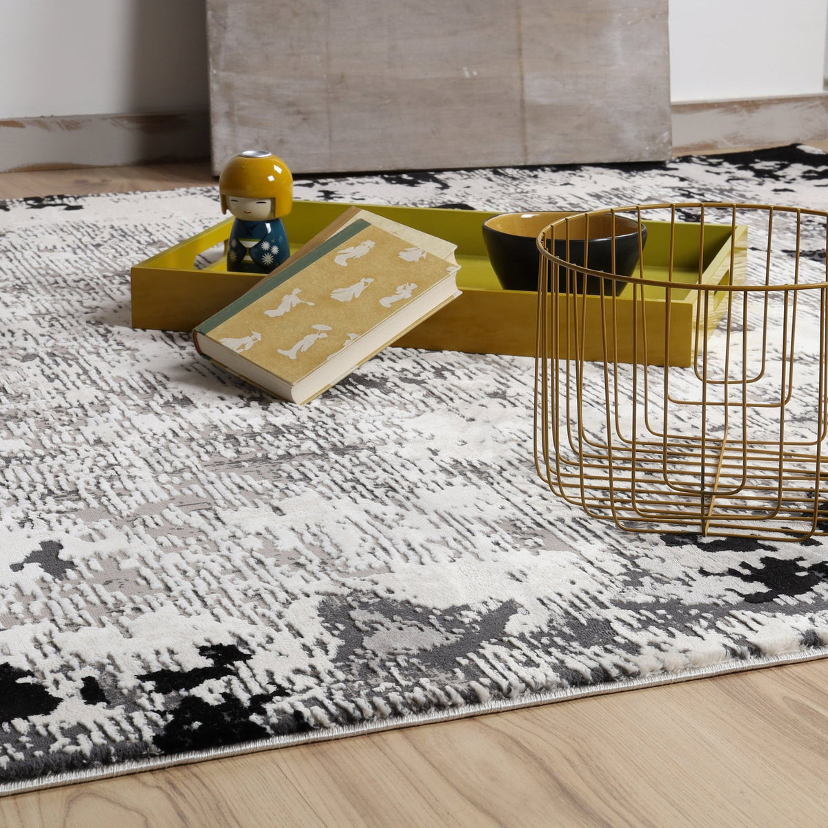 Vloerkleed My Opal 912 grijs – machinegeweven en zacht - Lalee.Avenue