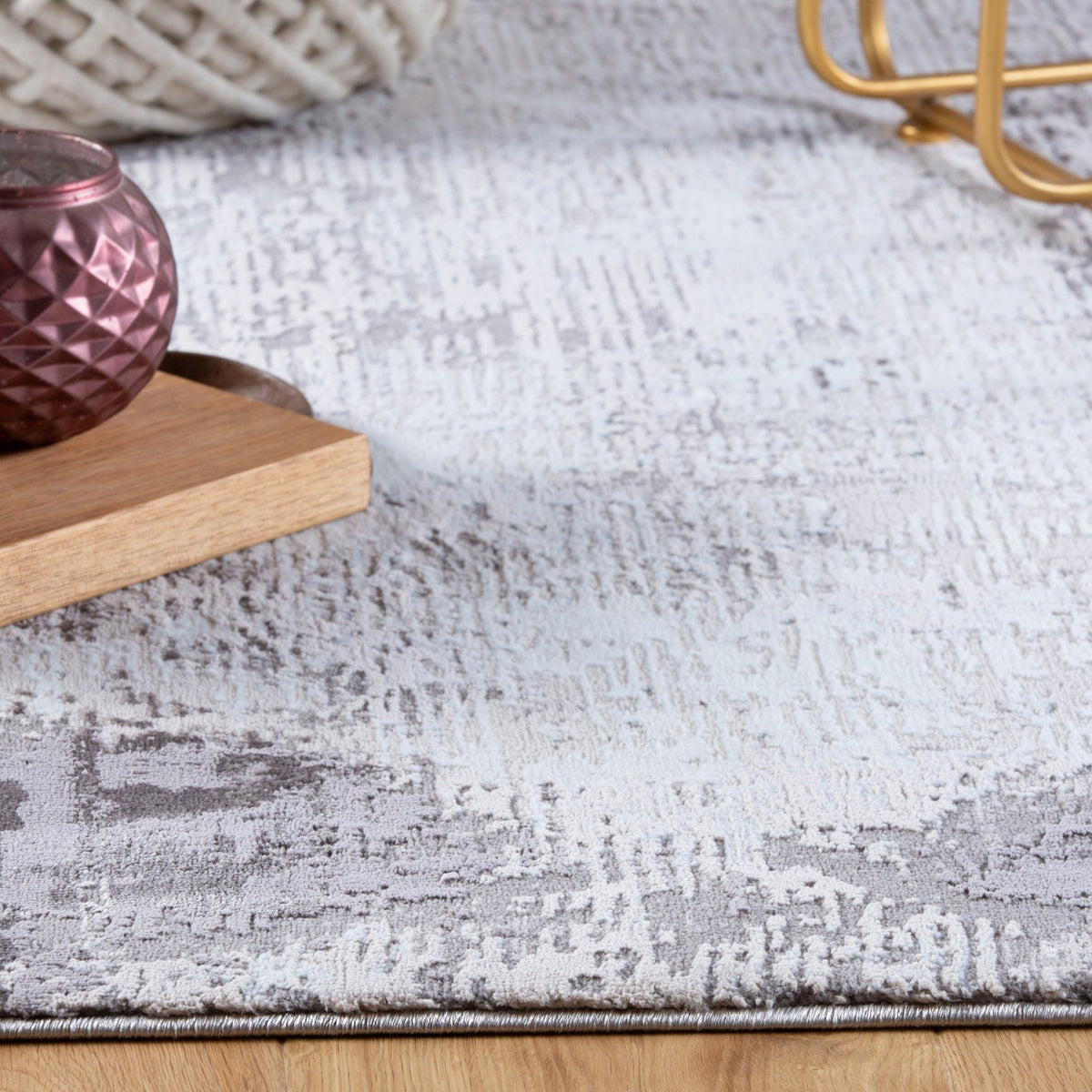 Vloerkleed My Opal 912 taupe – machinegeweven en zacht - Lalee.Avenue