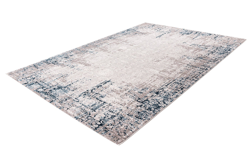 Vloerkleed My Phoenix 120 aqua – machinegeweven en zacht - Lalee.Avenue