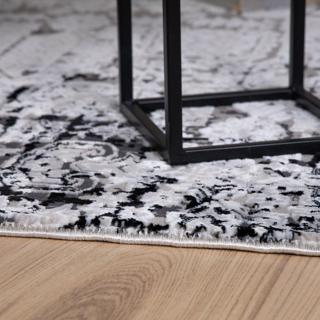Vloerkleed My Phoenix 120 grijs – machinegeweven en zacht - Lalee.Avenue